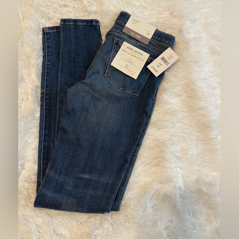Candy Girl DL1961 Kids Active Pull-On Jeggings Size‎ 16 Denim Pants